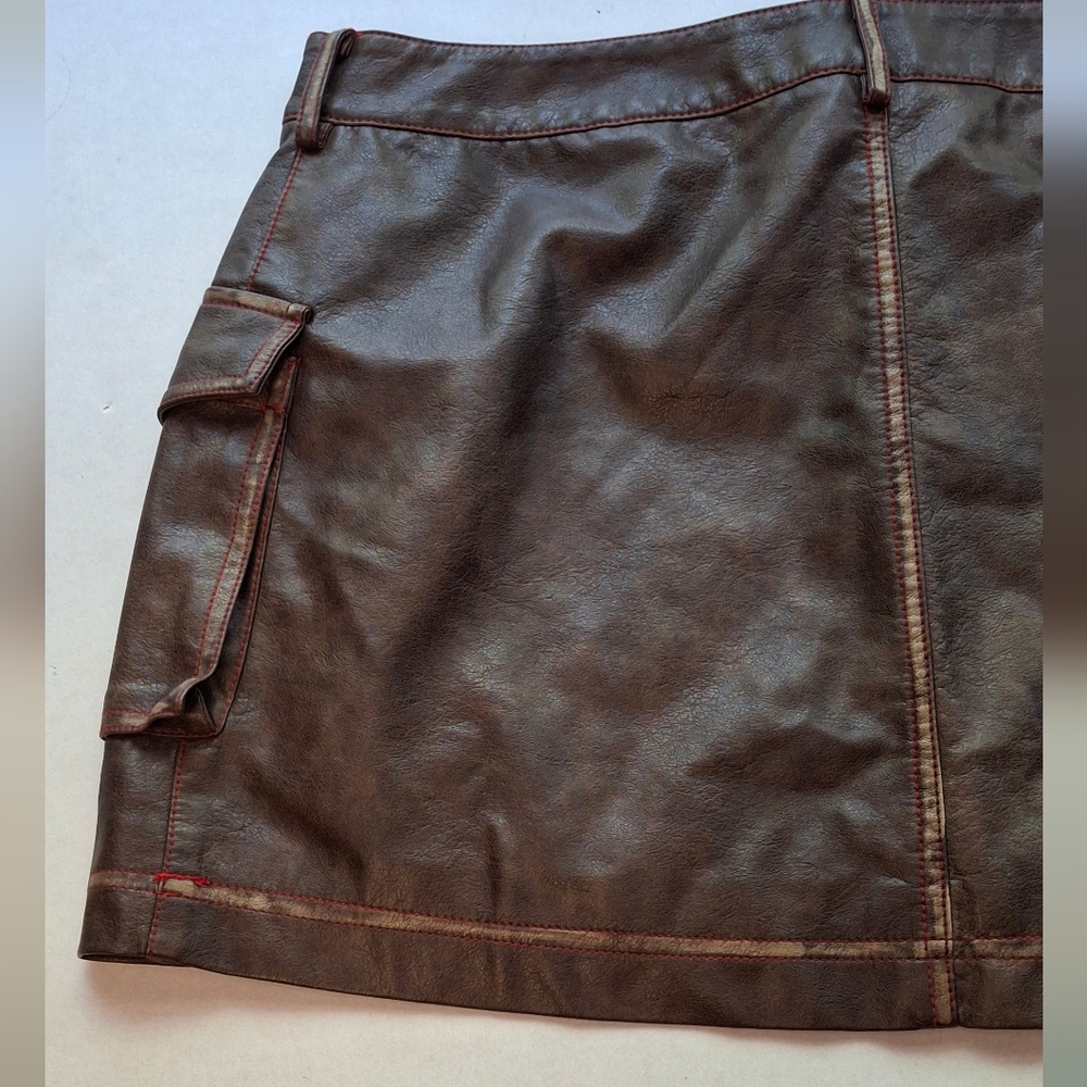 Princess Polly Brown Mini Skirt - Picture 13 of 15